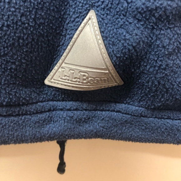 L.L Bean Boys fleece zip up jacket medium 10/12 - Picture 10 of 12